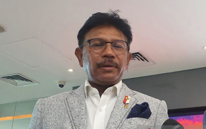 Menteri Komunikasi dan Informatika (Menkominfo) Johnny G. Plate. (ANTARA)