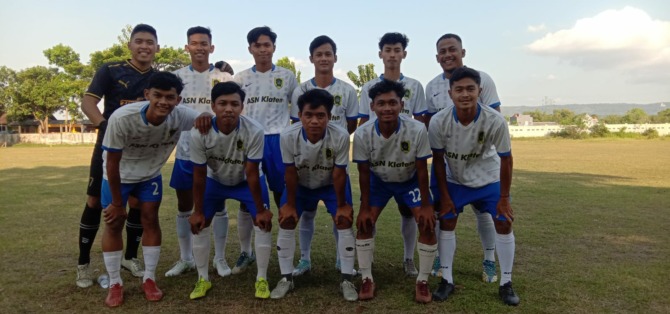 PSIK Klaten saat melawan Tunas Jogja di Lapangan Tunas Jogja, Selasa (13/9). (PSIK KLATEN OFFICIAL)