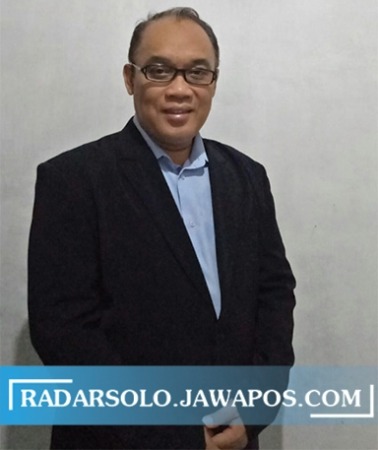 Wahyu Rahadi, Ketua SPSI Kota Surakarta. (RADAR SOLO PHOTO)
