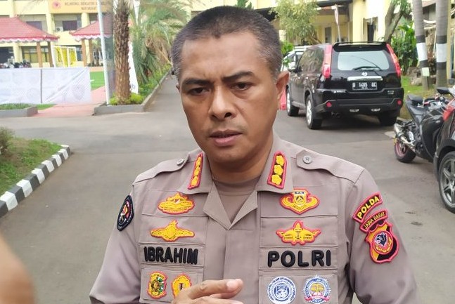 Kabidhumas Polda Jawa Barat Kombespol Ibrahim Tompo. (Bagus Ahmad Rizaldi/Antara)