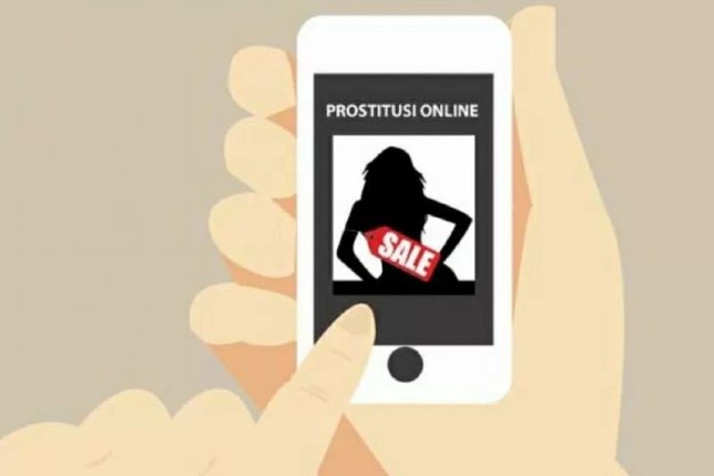 Ilustrasi prostitusi online (Antara)