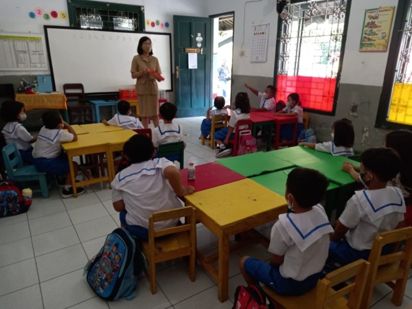 FOKUS: Proses pembelajaran di salah satu PAUD di Kota Solo. (SEPTIAN REFVINDA ARGIANDINI/RADAR SOLO)