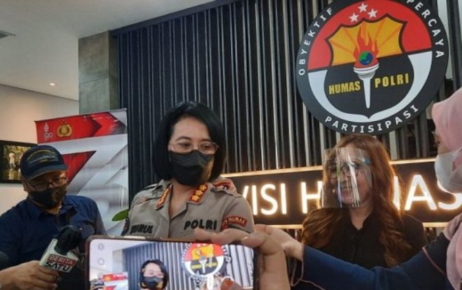 Kabag Penum Divisi Humas Polri Kombes Pol Nurul Azizah. (ANTARA/Laily Rahmawaty)