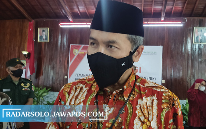 Bupati Wonogiri Joko Sutopo. (IWAN ADI LUHUNG/RADAR SOLO)