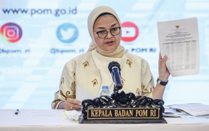 Kepala Badan Pengawas Obat dan Makanan (BPOM) Penny K Lukito. (MIFTAHUL HAYAT/JAWA POS)