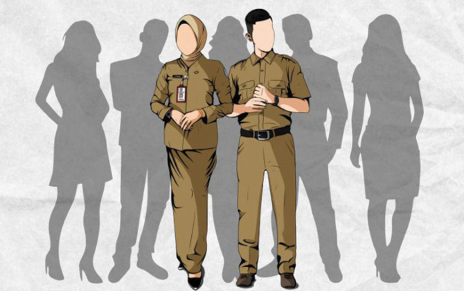 Ilustrasi seleksi ASN PPPK.