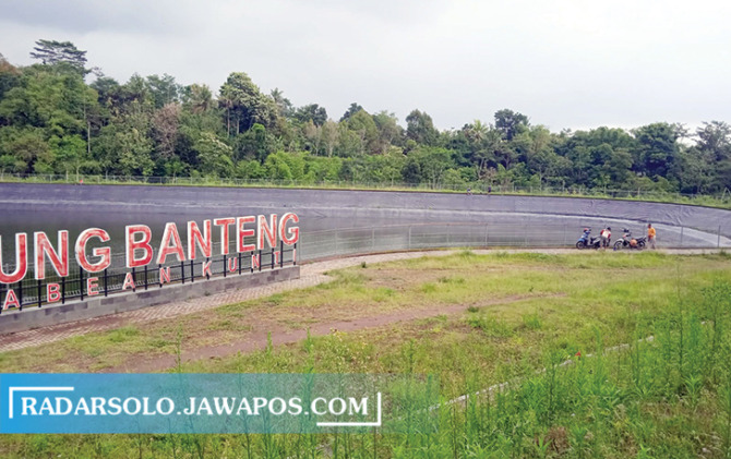 Embung Kedung Banteng, Cabeankunti yang dimanfaatkan sebagai penyuplai air bersih di Embung Melikan, Jelok, Cepogo. (RAGIL LISTIYO/RADAR SOLO)