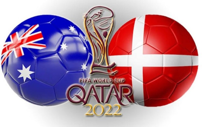Preview Piala Dunia 2022 Australia vs Denmark.(ANTARA/Juns)