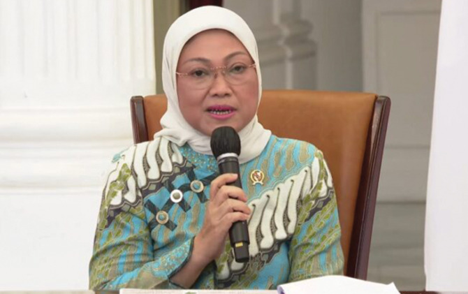Menteri Ketenagakerjaan (Menaker) Ida Fauziyah.