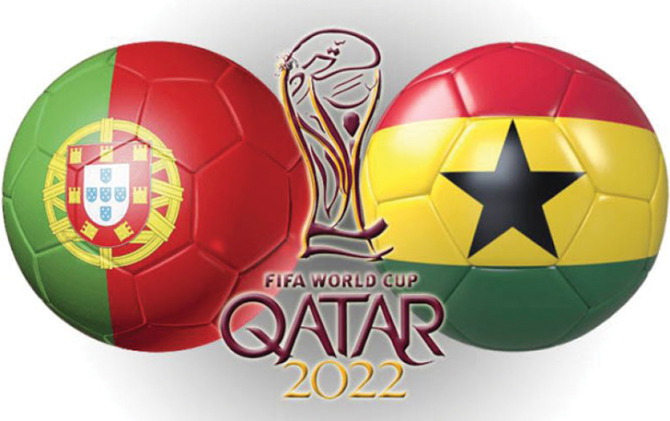 Ilustrasi preview Piala Dunia 2022 Portugal vs Ghana. (ANTARA/Juns)