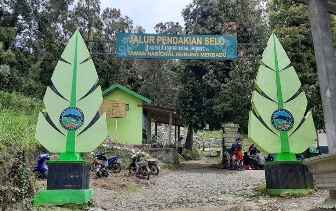 Ilustrasi pendakian Gunung Merbabu jalur Selo, Boyolali. (RAGIL L/RADAR SOLO)
