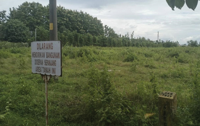 Lahan yang akan digunakan untuk rumah masa pensiun Presiden Joko Widodo (Jokowi) diketahui adalah milik pengusaha jasa transportasi terbesar di Karanganyar. (RUDI H/RADAR SOLO)
