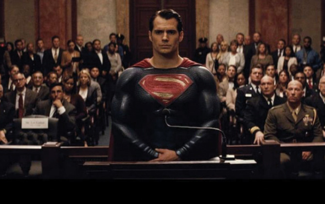 Henry Cavill saat menjadi Superman dalam Batman v Superman: Dawn of Justice (2016). (ANTARA/IMDB)