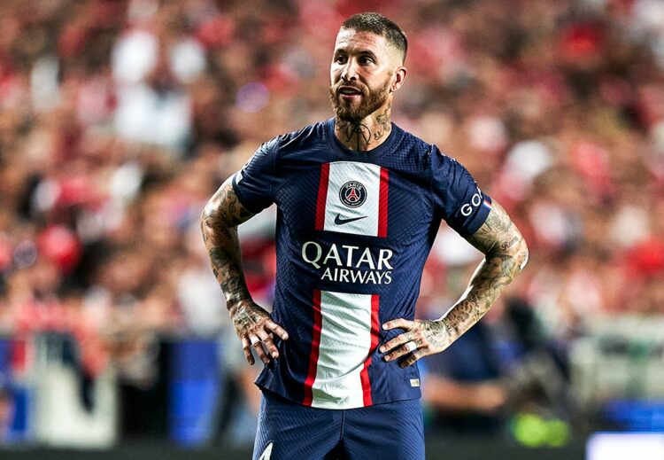 Bek Paris Saint-Germain Sergio Ramos. (PSG OFFICIAL)