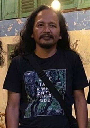 BERJASA: Bakat Setiawan alias Lahar Bara. (DOK. PRIBADI)