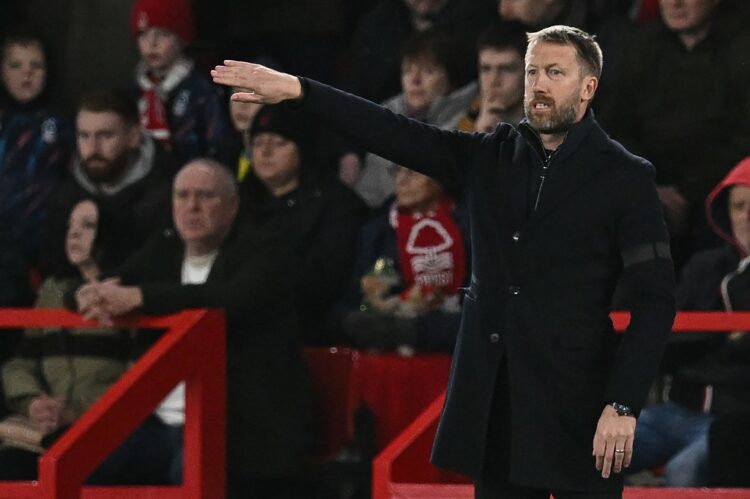 Manajer Chelsea Graham Potter. (Paul Ellis/AFP)
