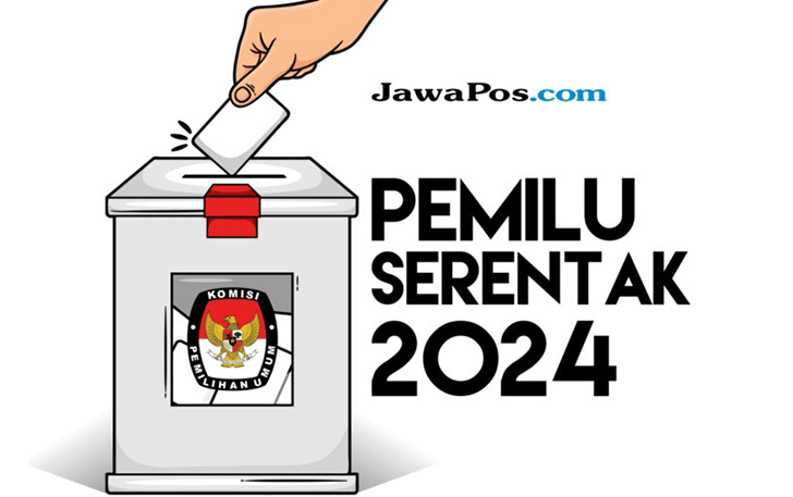 Ilustrasi Pemilu 2024. (JawaPos.com)