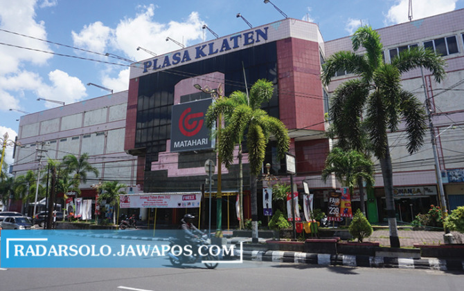 Plasa Klaten yang berada di Jalan Pemuda bakal disulap menjadi mal dengan nama Klaten Town Square. (ANGGA P/RADAR SOLO)
