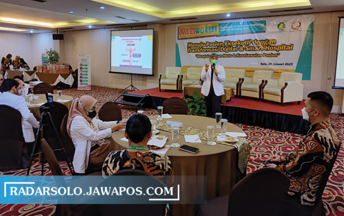 SOSIALISASI: Agenda Meet and Greet Corporate and Insurance Gathering di Rumah Sakit (RS) Hermina Solo, kemarin. (SEPTINA FADIA PUTRI/RADAR SOLO)
