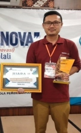 Bayu Romli Idris, selaku Guru SMP Negeri 3 Cepogo Satu Atap, Kabupaten Boyolali