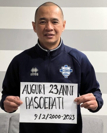 LEGEND: Mantan bomber Timnas Kurniawan Dwi Yulianto memberikan ucapan selamat atas HUT Pasoepati ke-23. (ISTIMEWA)