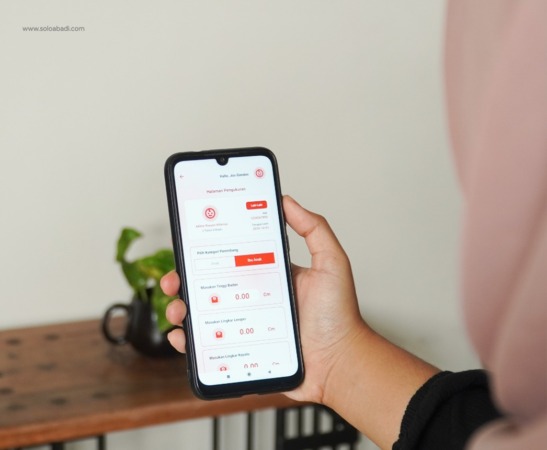 Aplikasi MetrisisApp untuk membantu pendataan antropometri stunting secara digital. (IST)