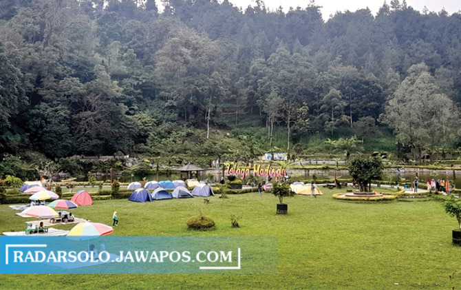 WISATA ALAM: Telaga Madirda jadi salah satu objek wisata yang dikelola BUMDes Berjo. (RUDI HARTONO/RADAR SOLO)