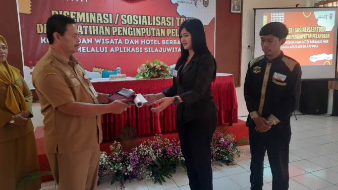 Sosialisasi pengelolaan destinasi wisata di Kecamatan Selo, Kabupaten Boyolali, Selasa (21/2/2023). (RAGIL LISTIYOR/RADAR SOLO)