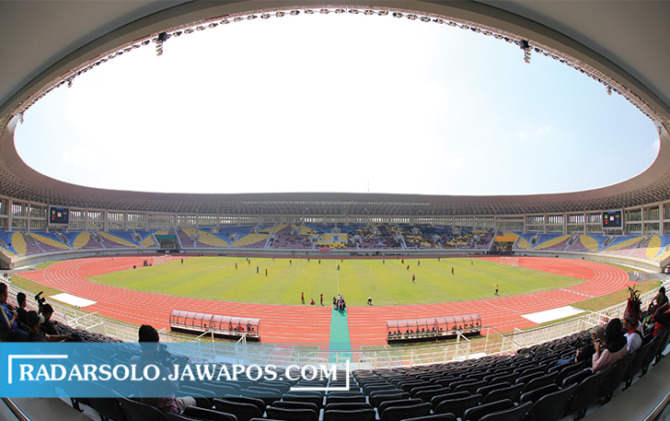 CATATAN SEJARAH: Final dan closing ceremony Piala Dunia-20 bakal digelar di Stadion Manahan, Kota Solo. (DOK. RADAR SOLO)