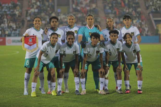 skuad Timnas Indonesia U-20 di Kualifikasi Piala Asia U-20 di Vietnam. (DOK. PSSI)