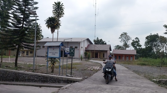 Ilustrasi lokasi tempat pengungsian sementara di Desa Tlogolele, Kecamatan Selo. (RAGIL LISTIYO/RADAR SOLO).