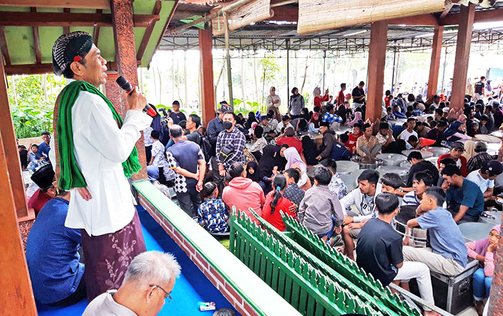 Joglo peninggalan Kiai Bonggol Jati di Desa Sukabumi, Cepogo. (RAGIL LISTIYO/RADAR SOLO)