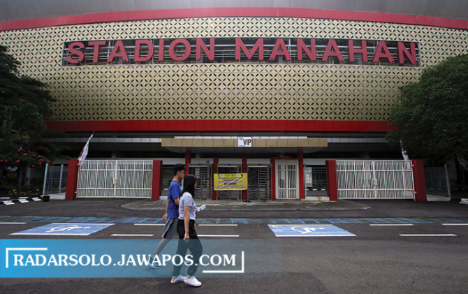 Stadion Manahan batal jadi venue Piala Dunia U-20. Hal ini menyusul pembatalan Indonesia sebagai tuan rumah Piala Dunia U-20 oleh FIFA. (ARIEF BUDIMAN/RADAR SOLO)