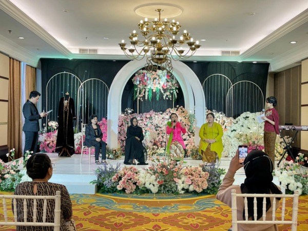 Manajemen The Sunan Hotel Solo menggelar acara wedding open house. Acara ini merupakan rangkaian program yang dipadukan dalam kemasan peluncuran paket pernikahan 2023. (IST)