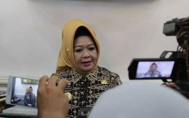 Kepala Dinas Kesehatan Provinsi Lampung Reihana. (Ruth Intan Sozometa Kanafi/Antara)