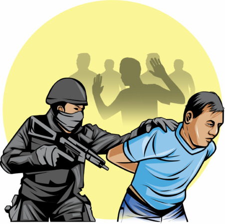 Ilustrasi Satuan Reserse Narkoba Polres Karanganyar bekuk seorang pria yang juga perangkat desa di Kecamatan Kerjo yang diduga mengedarkan sabu-sabu. (IRECK OKTAVIANTO/RADAR SOLO)