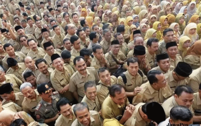 Ilustrasi pegawai negeri sipil (PNS). (JawaPos.com)