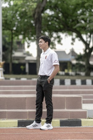 OPTIMISTIS: Muhammad Hasnan Sungkar tengah menyelenggarakan event Liga Bola Rakyat (LIBRA)-Soloraya Premier League. (ISTIMEWA)