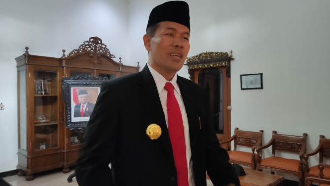 Bupati Wonogiri Joko Sutopo. (IWAN ADI LUHUNG/RADAR SOLO)