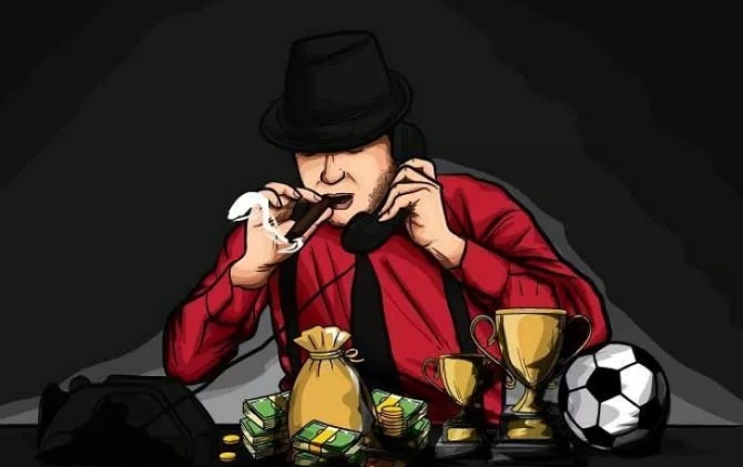 Ilustrasi mafia bola (Dok JawaPos. com)