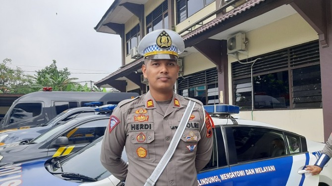 Kasatlantas Polres Boyolali AKP M. Herdi Pratama