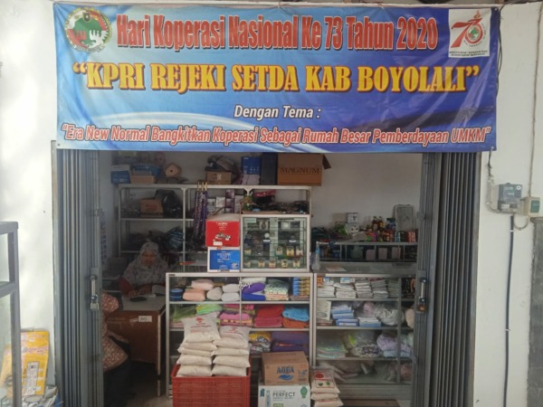 Koperasi di Setda Boyolali yang masih bertahan. (RAGIL LISTIYO/RADAR SOLO)