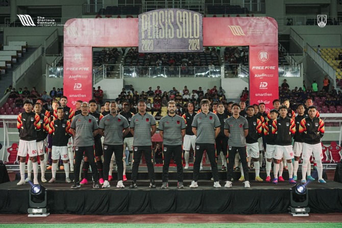 Skuad Persis Solo di Liga 1 2023/2024. (DOK. PERSIS SOLO)