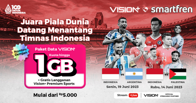 Paket Data Smartfren-VisionPlus. (ISTIMEWA)