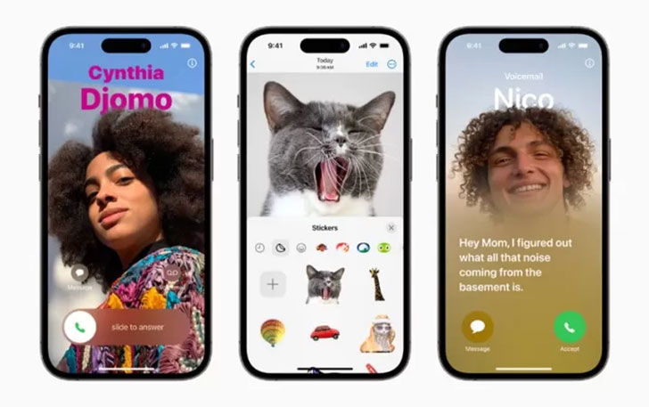 iOS 17 resmi diumumkan Apple di ajang WWDC 2023. (Apple).