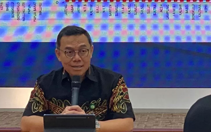 Direktur Pencegahan dan Pengendalian Penyakit Menular Kemenkes Imran Pambudi. (ANTARA/Hreeloita Dharma Shanti)