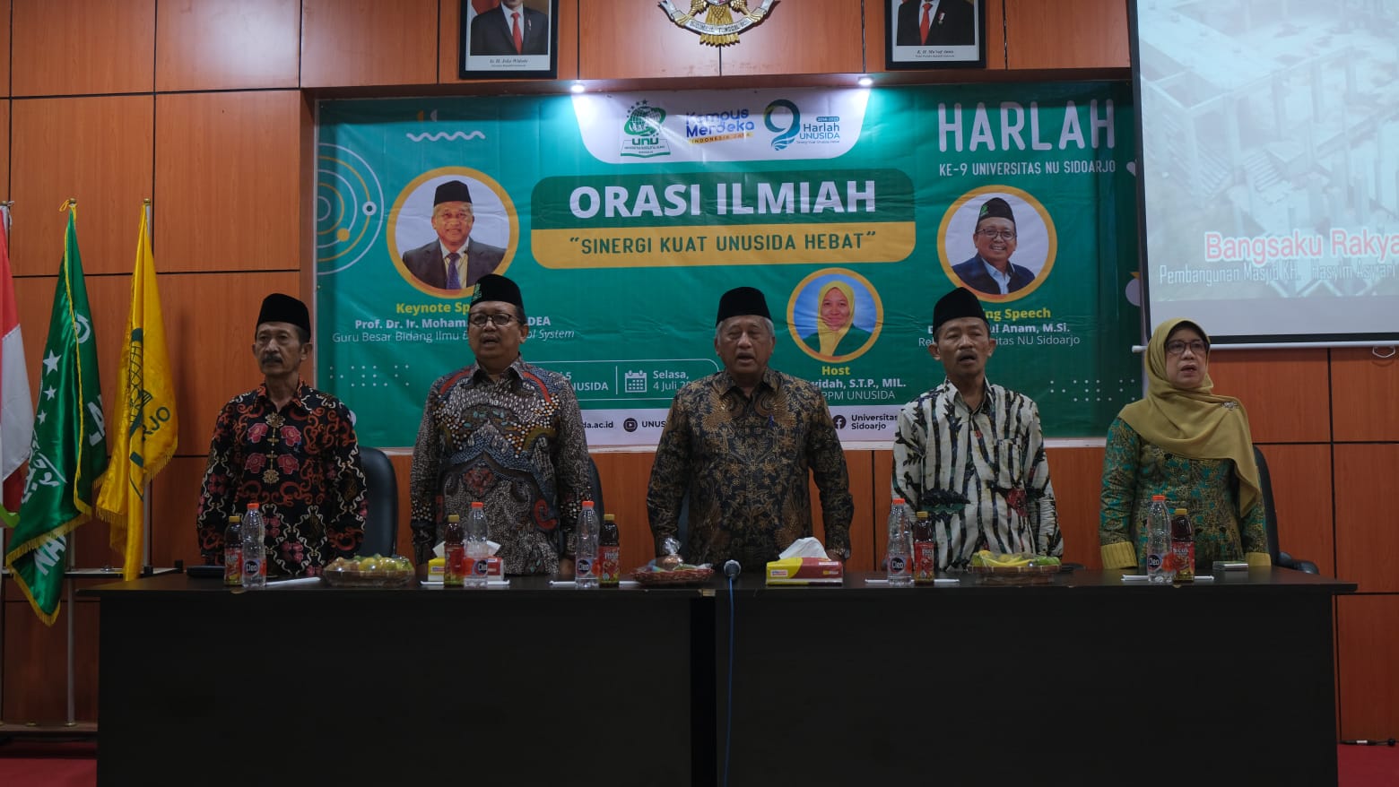 MEMBANGGAKAN: Universitas Nahdlatul Ulama Sidoarjo (UNUSIDA) meluncurkan Sistem Informasi Terpadu.