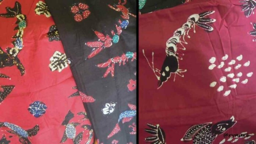 Motif batik Udang dan Bandeng  (foto: harapanrakyat.com)