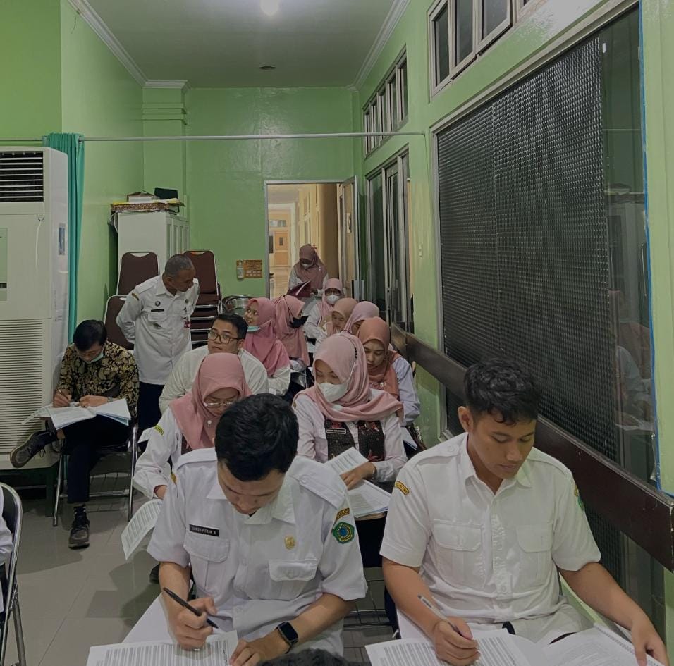 SELEKSI: Salah satu tahapan tes yang dilakukan peserta PPPK 2022. (IST)