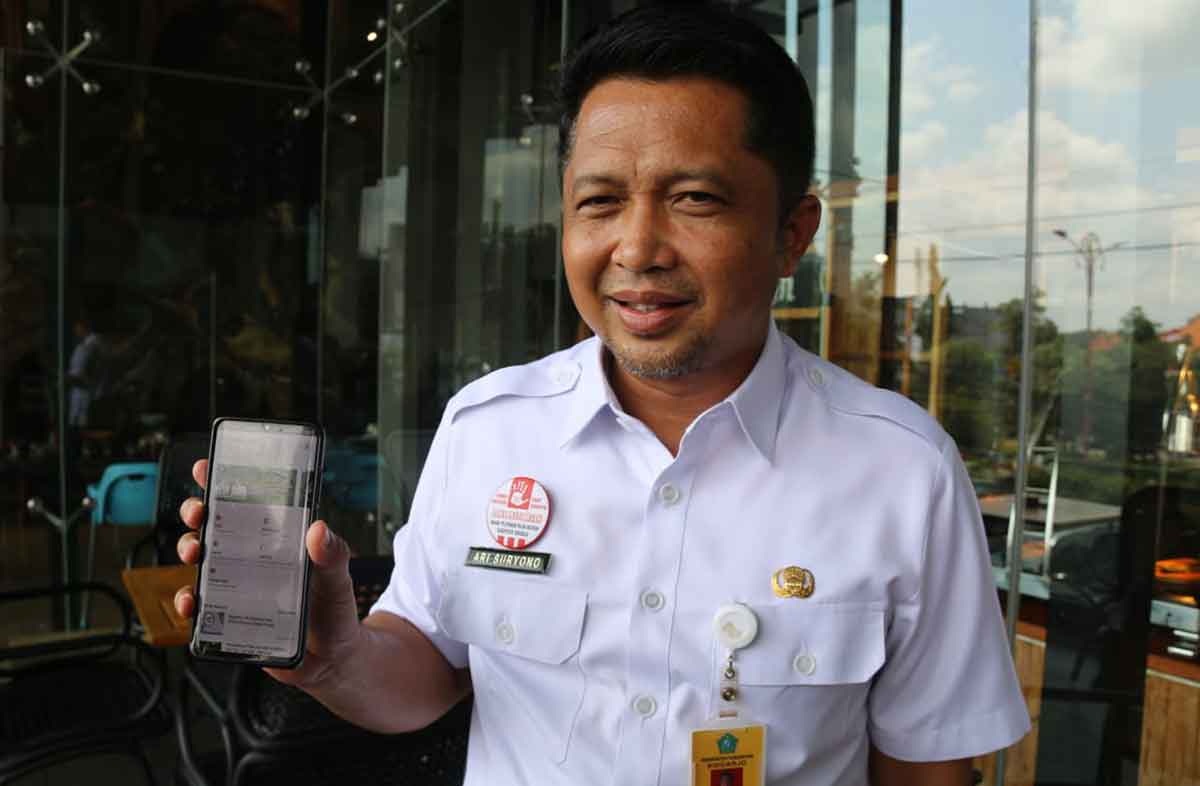 Kepala Badan Pelayanan Pajak Daerah (BPPD) Sidoarjo Ari Suryono, S.Sos, M.Si  &nbsp;